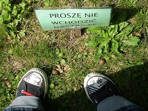 nie depcz trawy