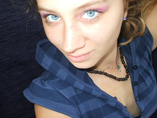 Pink Make Up On My Blue Eyes
