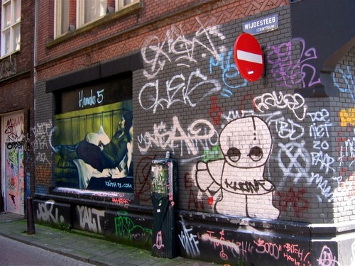Grafiti in Amsterdam I