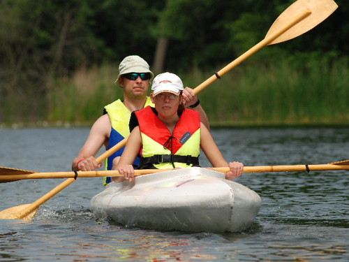 Rajd rowerowo - kajakowy`2007