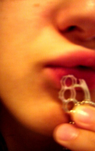 sin on my lips. 
