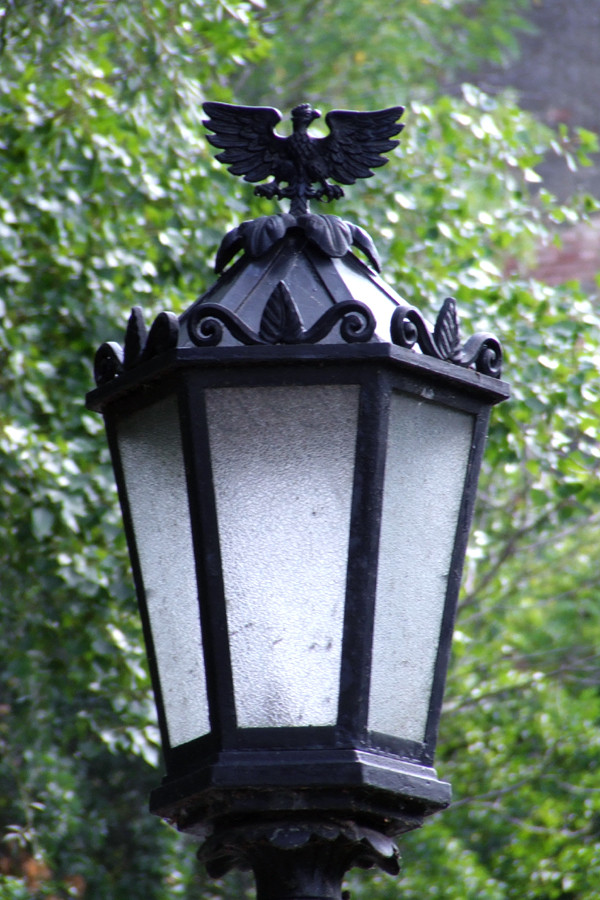 Lampa na Cieszyskiej Wenecji.