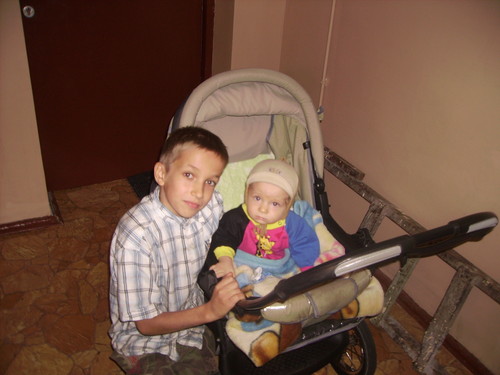 Ja,klatka i moj braciszek:D