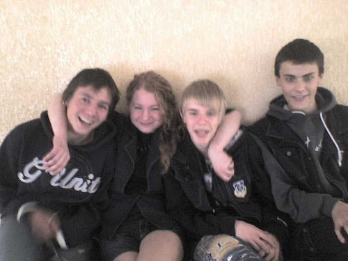 Chopaki z klasy i ja :) 