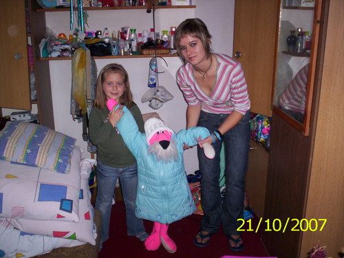 Julka,Pink :-) i ja