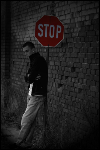 STOP.