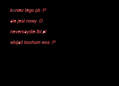 k o n i e c 