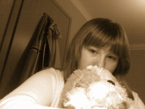 Madzia z misiem ;*