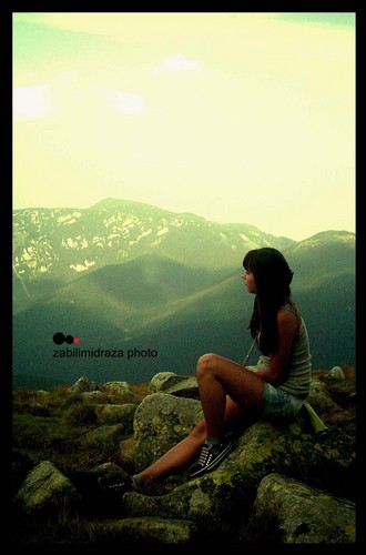 in the mountain