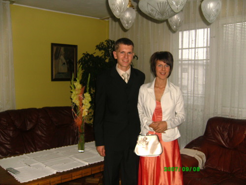 na chwile przed imprezka.. :)