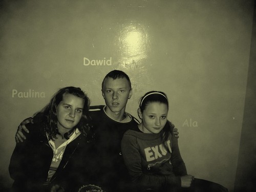 Paulina, Dawid, Ala  xD