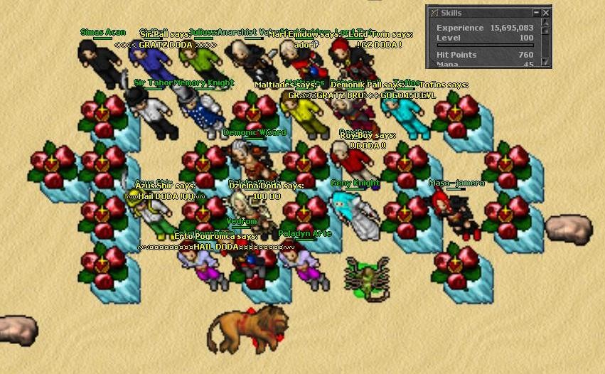 17:09 You advanced from Level 99