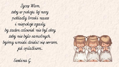 witecznie...