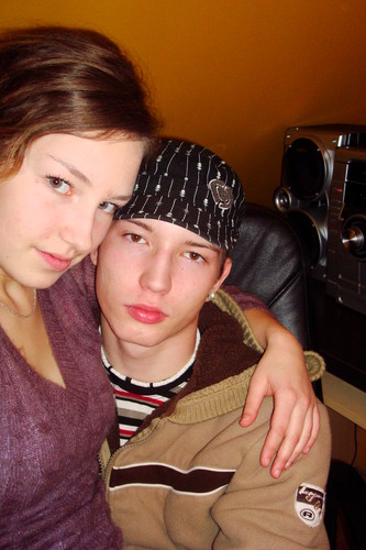 Z kotkiem moim:):D
