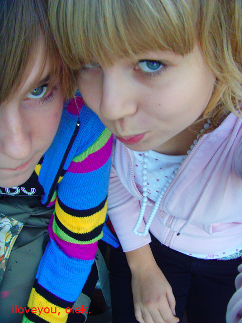 with my lover.