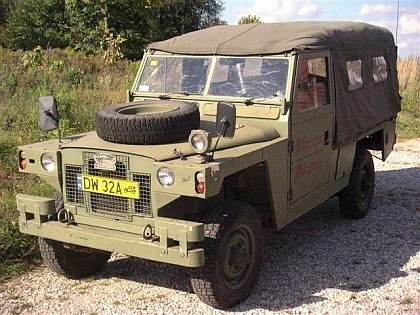 Land Rover SANTANA 109 ZAREJESTR