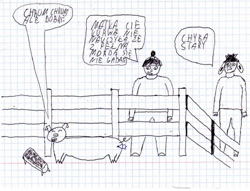 Nie jedz z pen buzi!