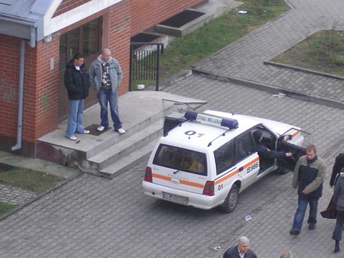 Rutynowa osiedlowa akcja