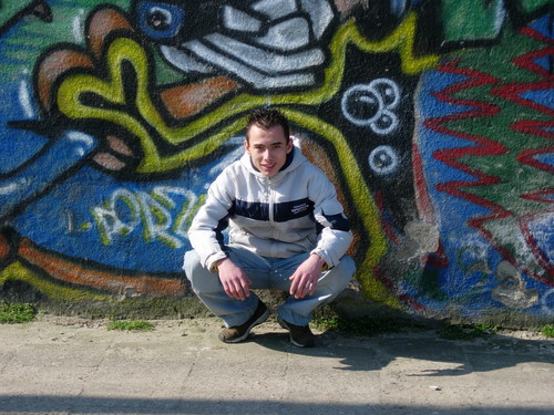 Najlepsze tlo to graffitii