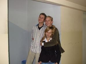 Z siostr i Danielem :)