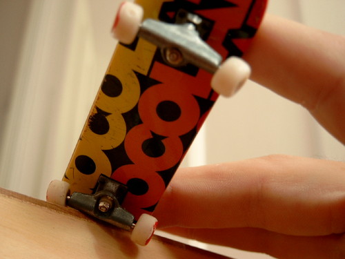 Fingerboard.