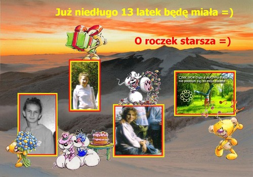 JU ZA 9 DNI 13 LAT =)