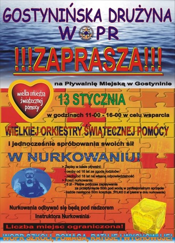ZAPRASZAM NA WOP 13 STYCZNIA !