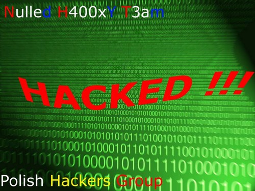 Strona zostaa przejeta!! HACKED