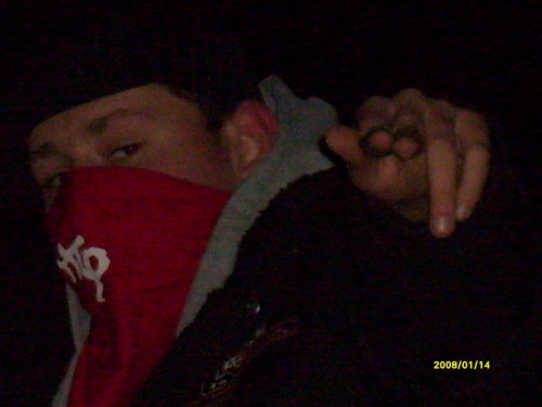 Gangsta stylee hehe:D