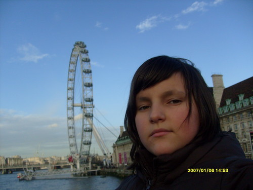Przy London EYE