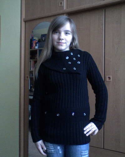 Mj nowy sweterek xDDD