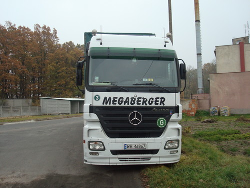 Jak ACTROS po Europie jedzi...