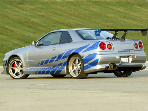 Nissan Skynline GT-R R- 34 2F&2F