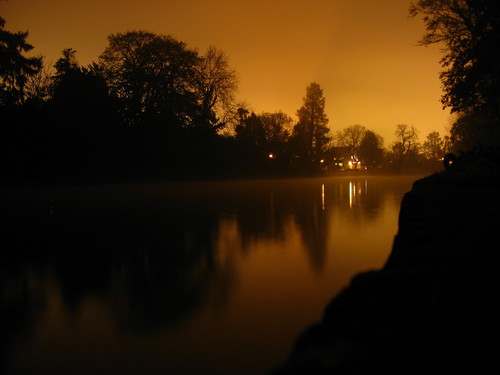 Sunset by the River