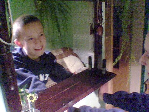 Mati przy lustrze;];];];]