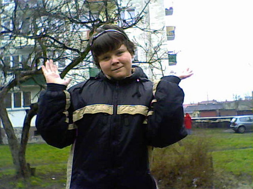 robione bylo na dworzu