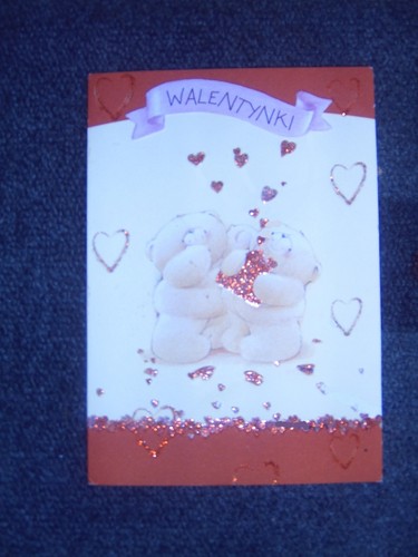 kartka walentynkowa:)