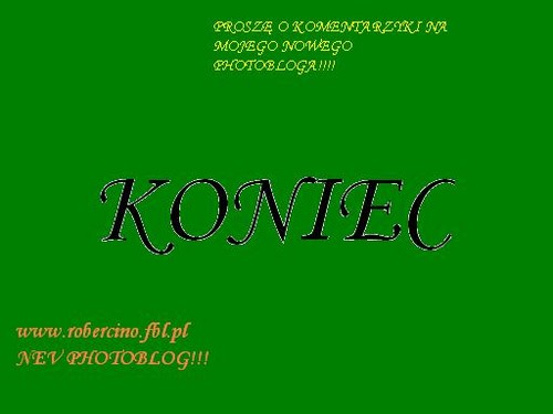 KONIEC!!!