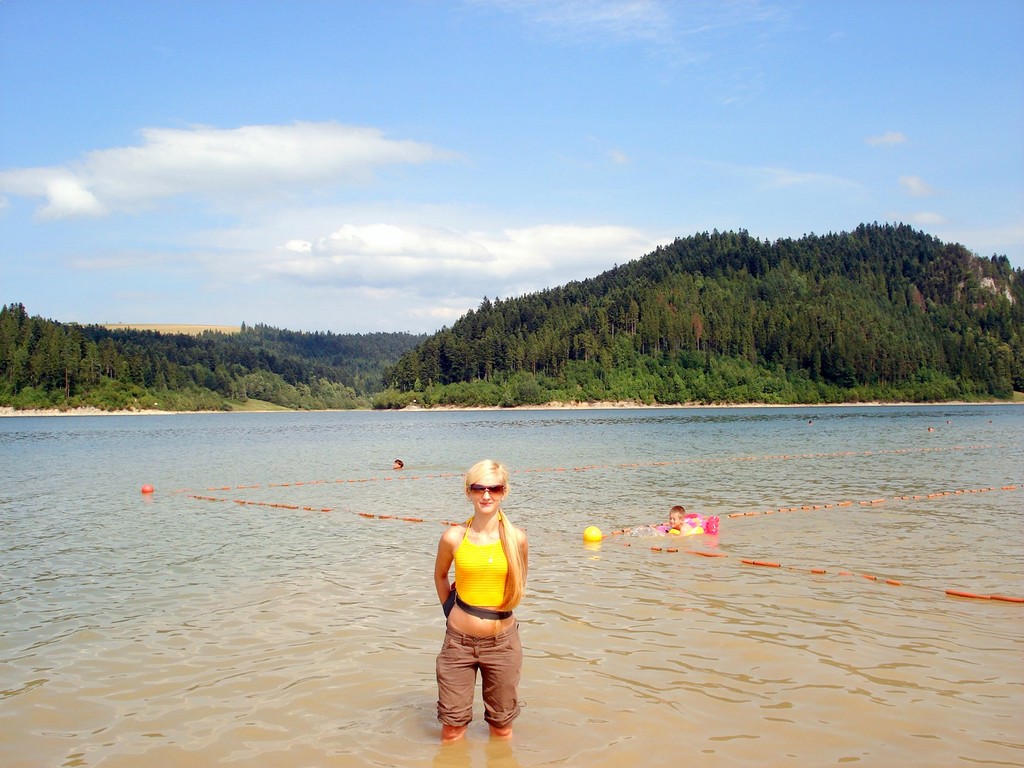 Jezioro Czorsztyskie.