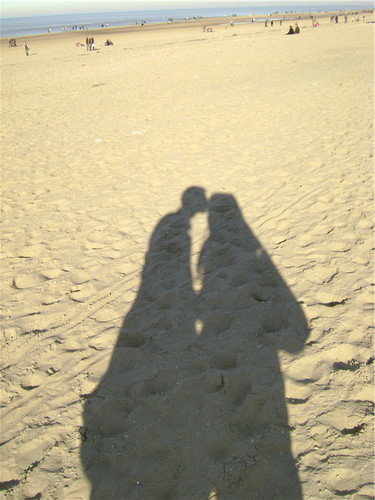 Shadows in the sand