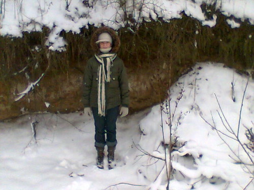 Spacerek w zimowy dzionek :)