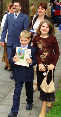 Komunia mojego BRACISZKA!!!!!!!!