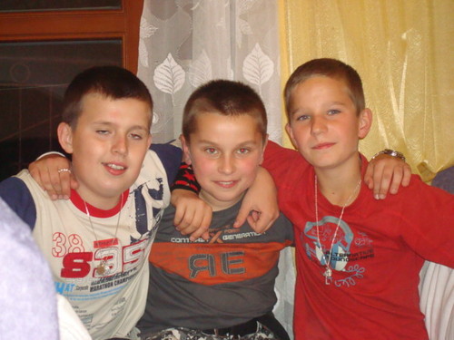 Od lewej kuba,ja i czarek :D:D
