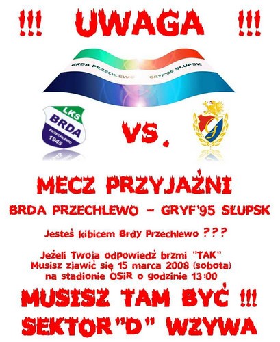 Brda Przechlewo : Gryf Supsk !!