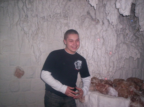 W grocie solnej..;p
