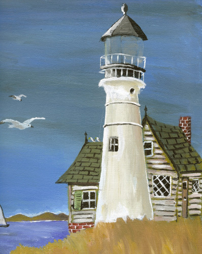 to the lighthouse