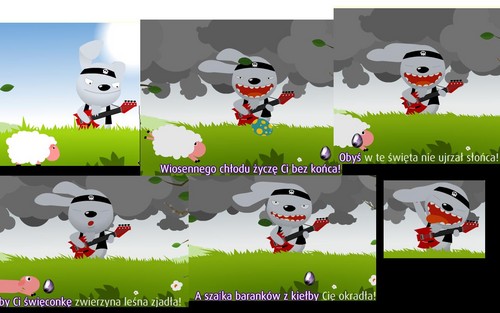 :>