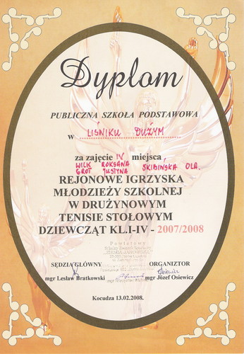 MISTRZOSTWA REJONU