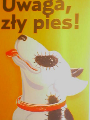 UWAGA ZLY PIES 