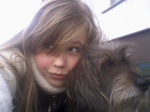 Ja i mj cudny piesek Kubu :*:*